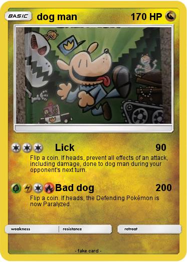 Pokemon dog man