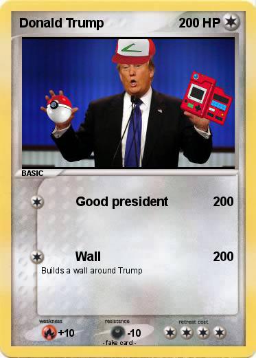 Pokemon Donald Trump