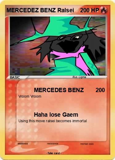 Pokemon MERCEDEZ BENZ Ralsei