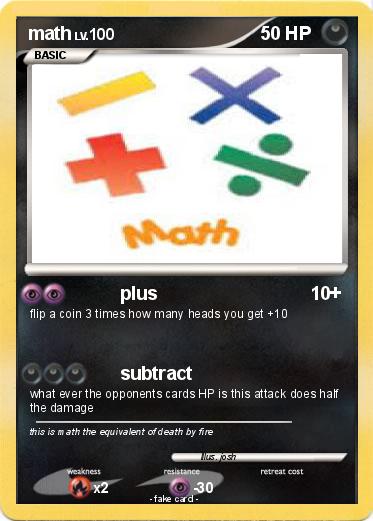 Pokemon math