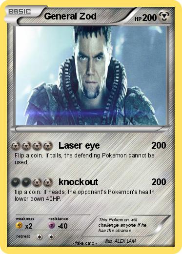 Pokemon General Zod