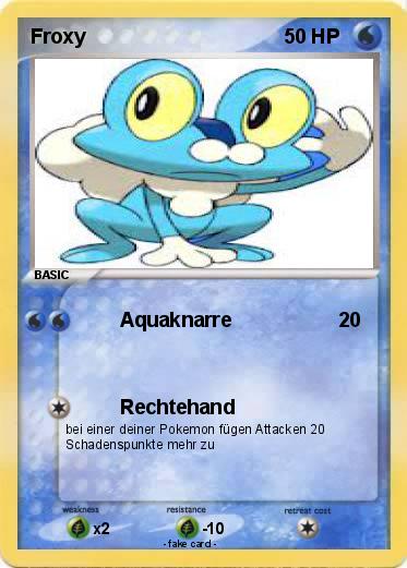 Pokemon Froxy