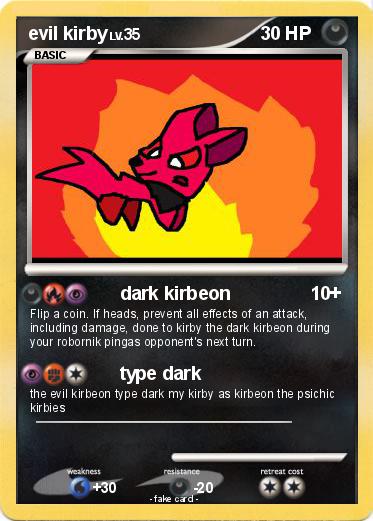 Pokemon evil kirby