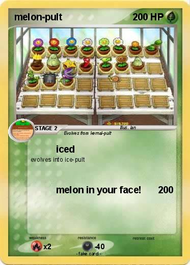 Pokemon melon-pult