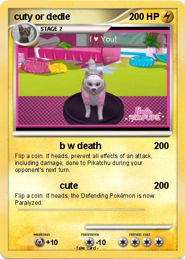 Pokemon cuty or dedle