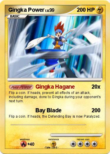 Pokemon Gingka Power