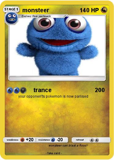 Pokemon monsteer