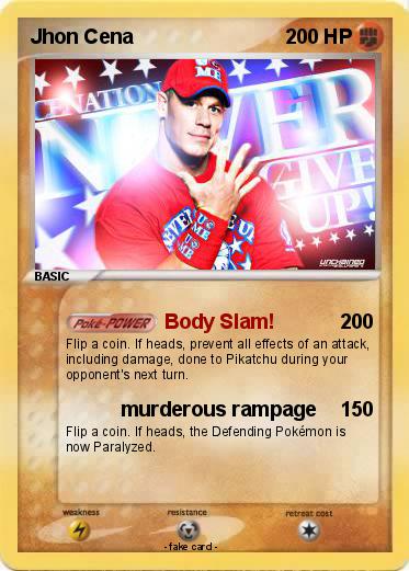 Pokemon Jhon Cena