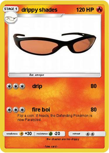 Pokemon drippy shades