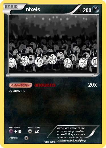Pokemon nixels