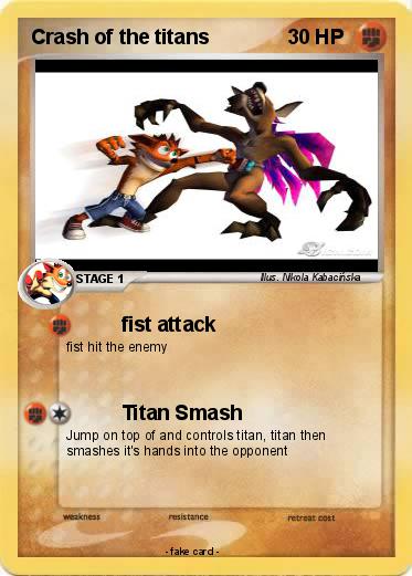 Pokemon Crash of the titans