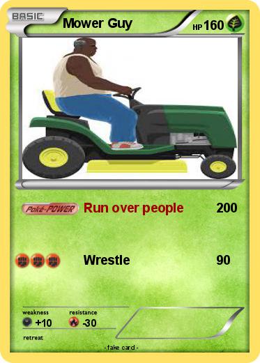 Pokemon Mower Guy