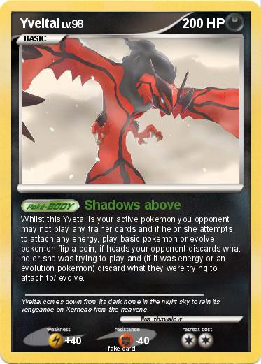 Pokemon Yveltal