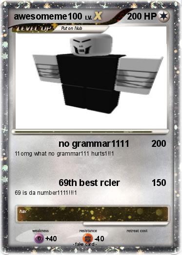 Pokemon awesomeme100