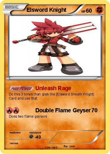 Pokemon Elsword Knight