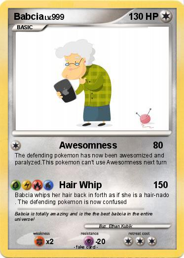 Pokemon Babcia