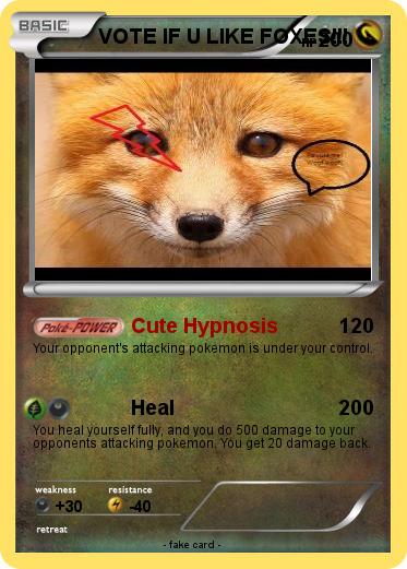 Pokemon VOTE IF U LIKE FOXES!!!