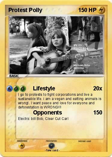Pokemon Protest Polly