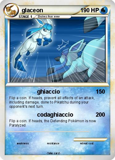 Pokemon glaceon