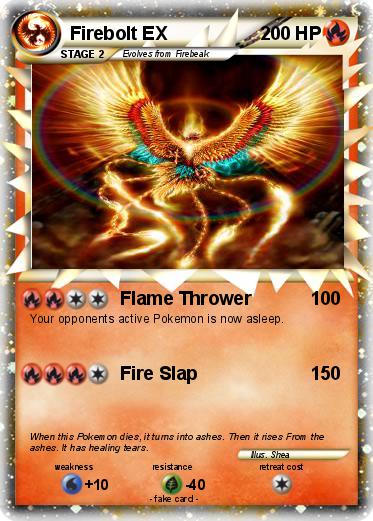 Pokemon Firebolt EX