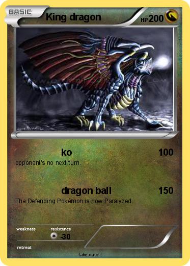 Pokemon King dragon