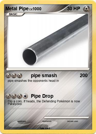 Pokemon Metal Pipe