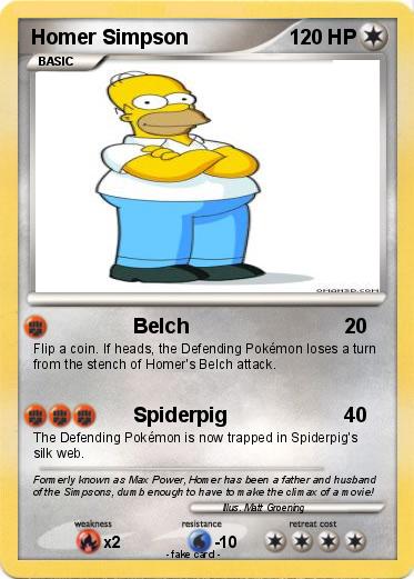 Pokemon Homer Simpson