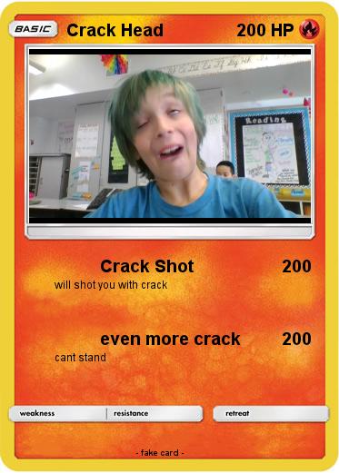 Pokemon Crack Head