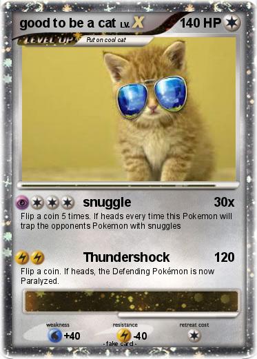 Pokemon good to be a cat
