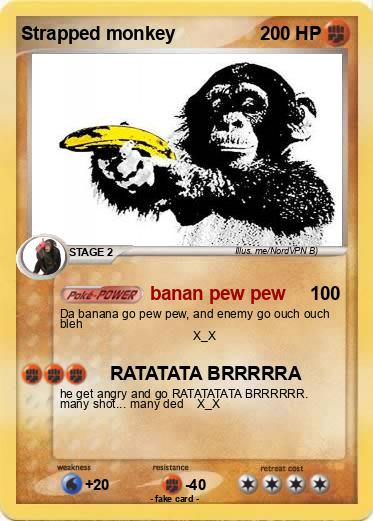 Pokemon Strapped monkey