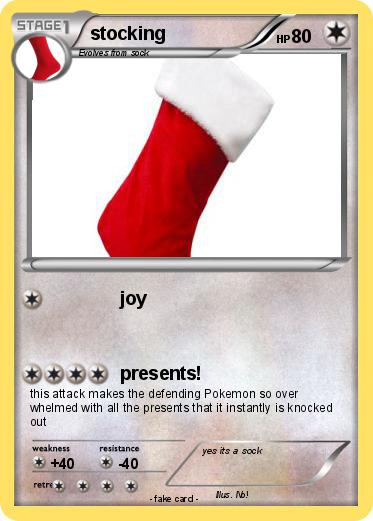 Pokemon stocking