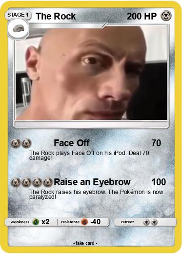 Pokemon The Rock