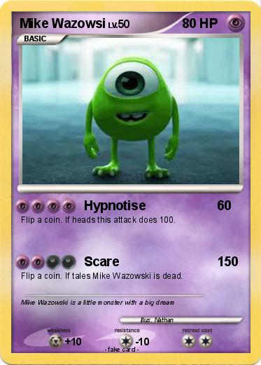 Pokemon Mike Wazowsi