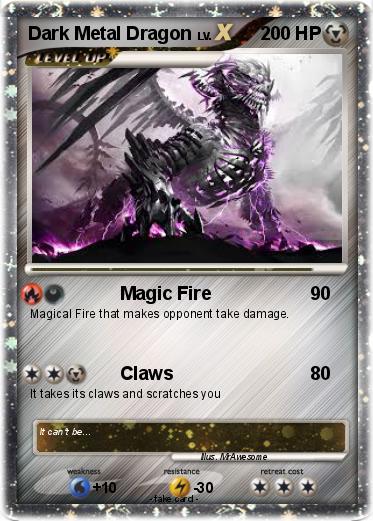 Pokemon Dark Metal Dragon