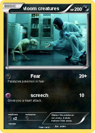 Pokemon vloom creatures