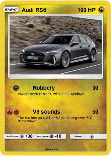 Pokemon Audi RS6