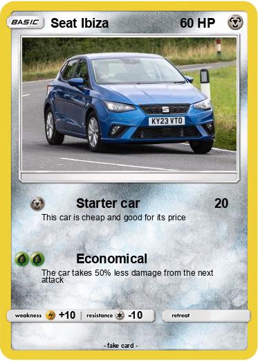 Pokemon Seat Ibiza