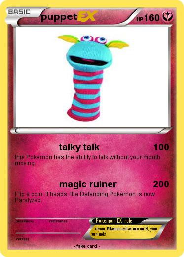 Pokemon puppet