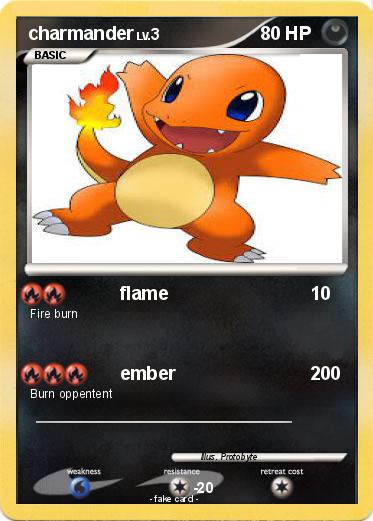 Pokemon charmander