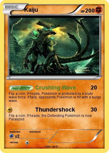 Pokemon Kaiju