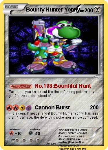 Pokemon Bounty Hunter Yonny