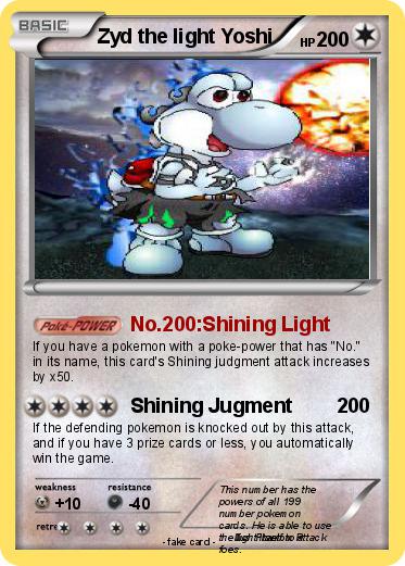 Pokemon Zyd the light Yoshi