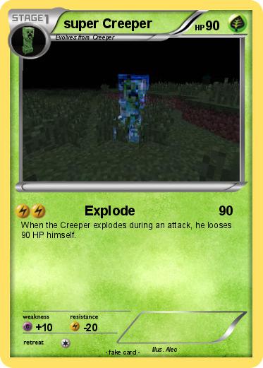 Pokemon super Creeper