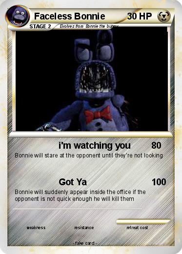 Pokemon Faceless Bonnie