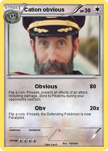 Pokemon Cation obvious