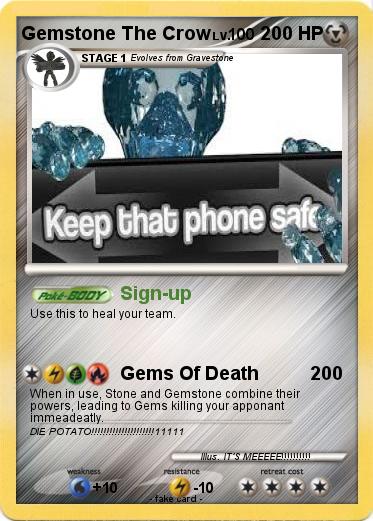 Pokemon Gemstone The Crow