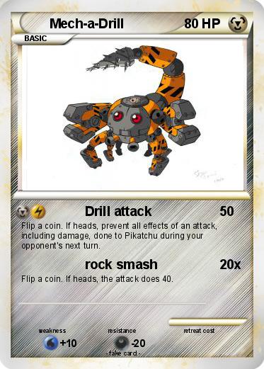 Pokemon Mech-a-Drill