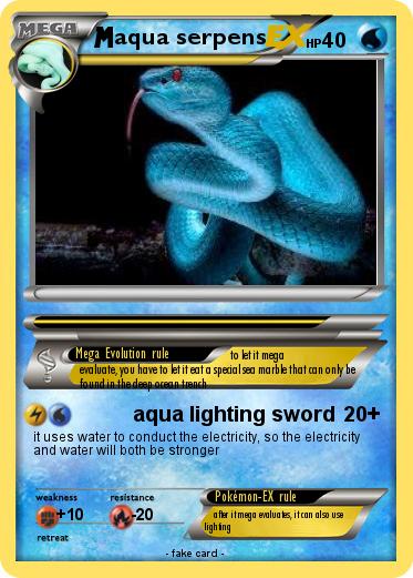 Pokemon aqua serpens
