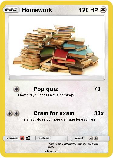 Pokemon Homework