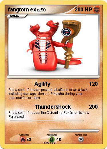 Pokemon fangtom ex
